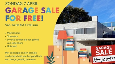 Cover: JCC: Garage Sale for free